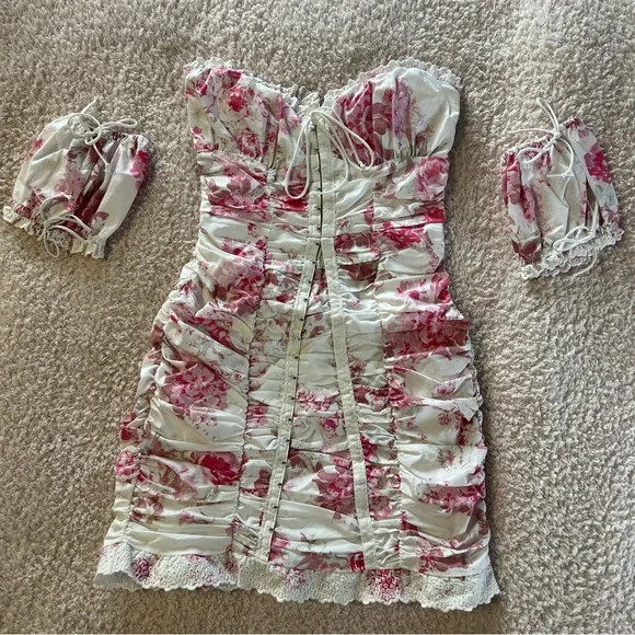 For Love and Lemons Mills Mini Dress, XS - Picture 9 of 13